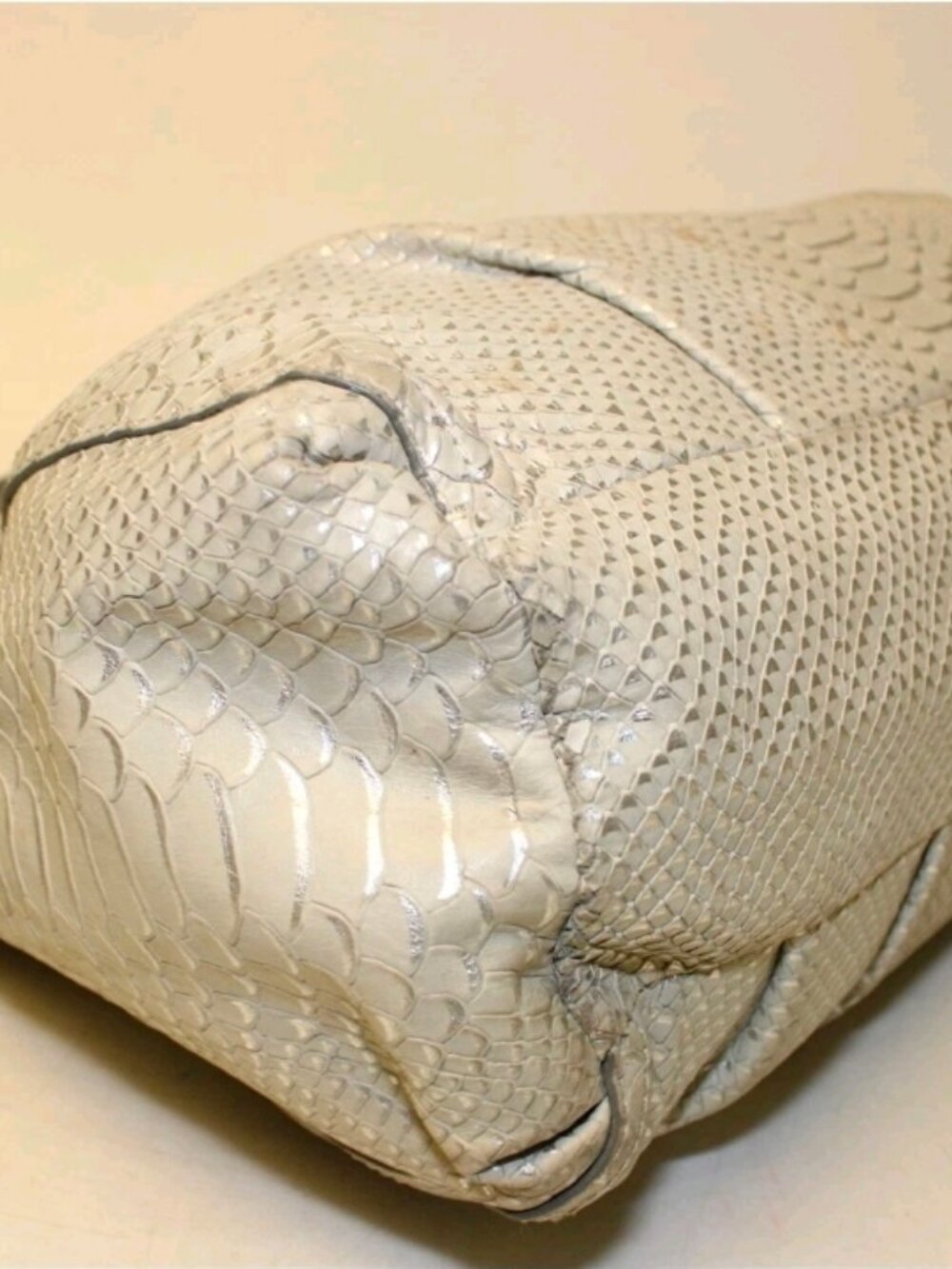 Coach RARE Madison Pinnacle Embossed Python Eva Shoulder Bag - Picture 10 of 16